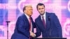Чарли Кирк с президентом Дональдом Трампом на фестивале America Fest, штат Аризона, 22 декабря 2024 года