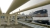 Russia -- A view of the newly constructed berth No 2 at the Primorsk Port during the inauguration ceremony of the Baltic Pipeline System, 07Mar2006